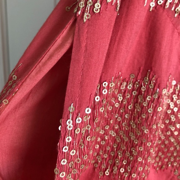 Oliphant Sequin Off the Shoulder Dress NWT - Picture 4 of 6